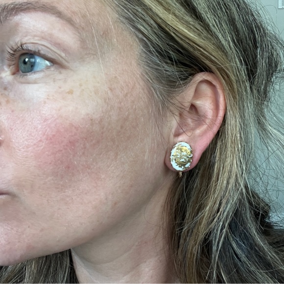 Vintage Pisces Earrings - Picture 1 of 3
